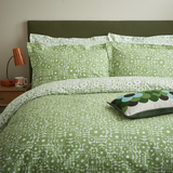 Orla Kiely - Criss Cross Stem Basil Green Bedlinen (15% off RRP)