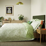 Orla Kiely - Criss Cross Stem Basil Green Bedlinen (15% off RRP)