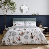 Sara Miller - Dapper Dogs Multi Bedlinen (15% off RRP)