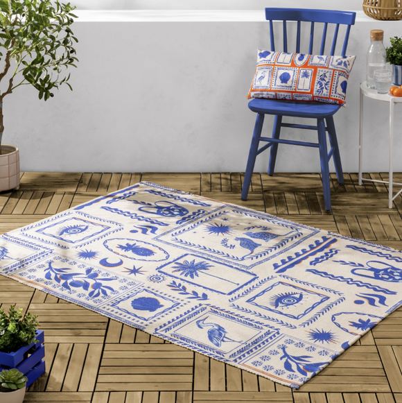 Outdoor/Indoor Frieze Rug £44 (10% off RRP)