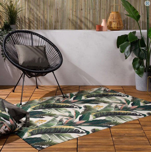 Outdoor/Indoor Hawaii Green Rug £44 (10% off RRP)