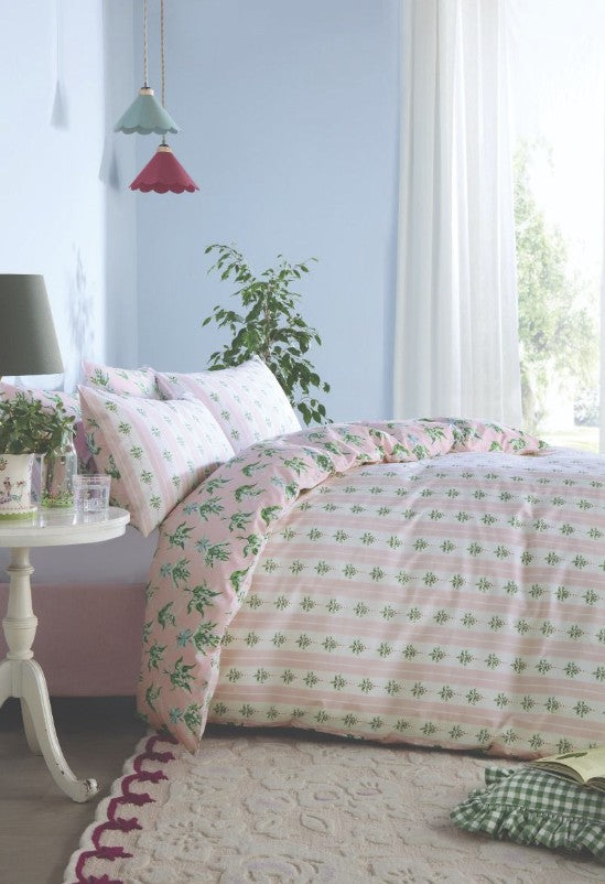 Cath Kidston - Lily Of The Valley Soft Pink Bedlinen (15% off RRP)