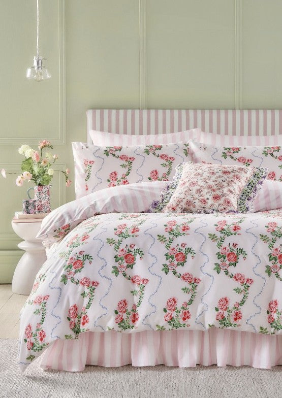 Cath Kidston - Rose Flutter Pink Bedlinen (15% off RRP)