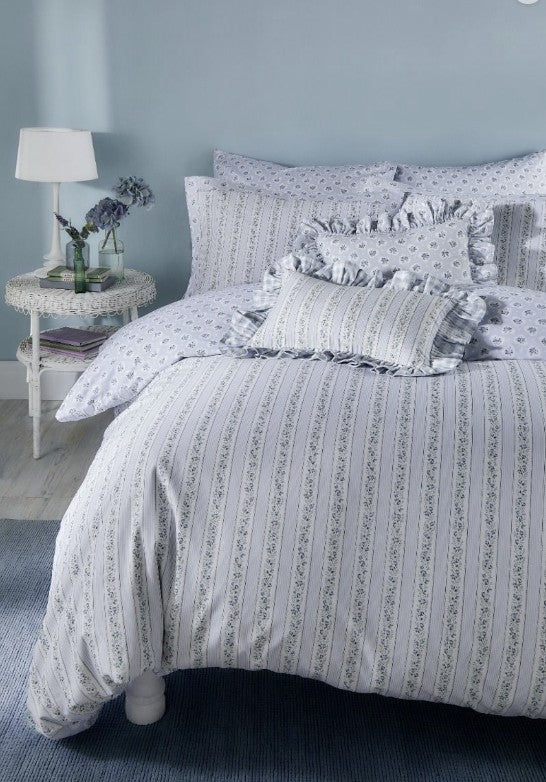 Cath Kidston - Ticking Stripe Blue Bedlinen (15% off RRP)