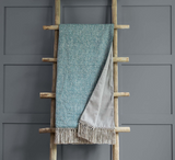 Voyage Maison - Oryx Azure Lined Throw £180 (10% off RRP)