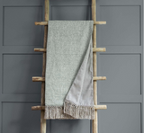 Voyage Maison - Oryx Duck Egg Lined Throw £180 (10% off RRP)